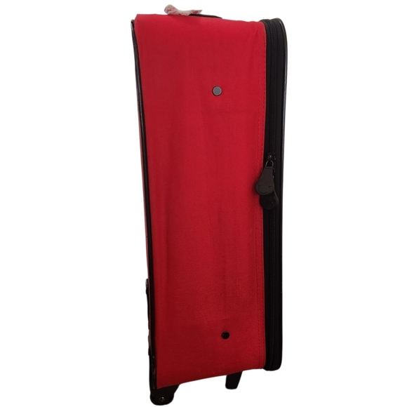 Walt Disney Vintage 1971 Roller Extending Handle Luggage Travel Bag - Picture 7 of 11